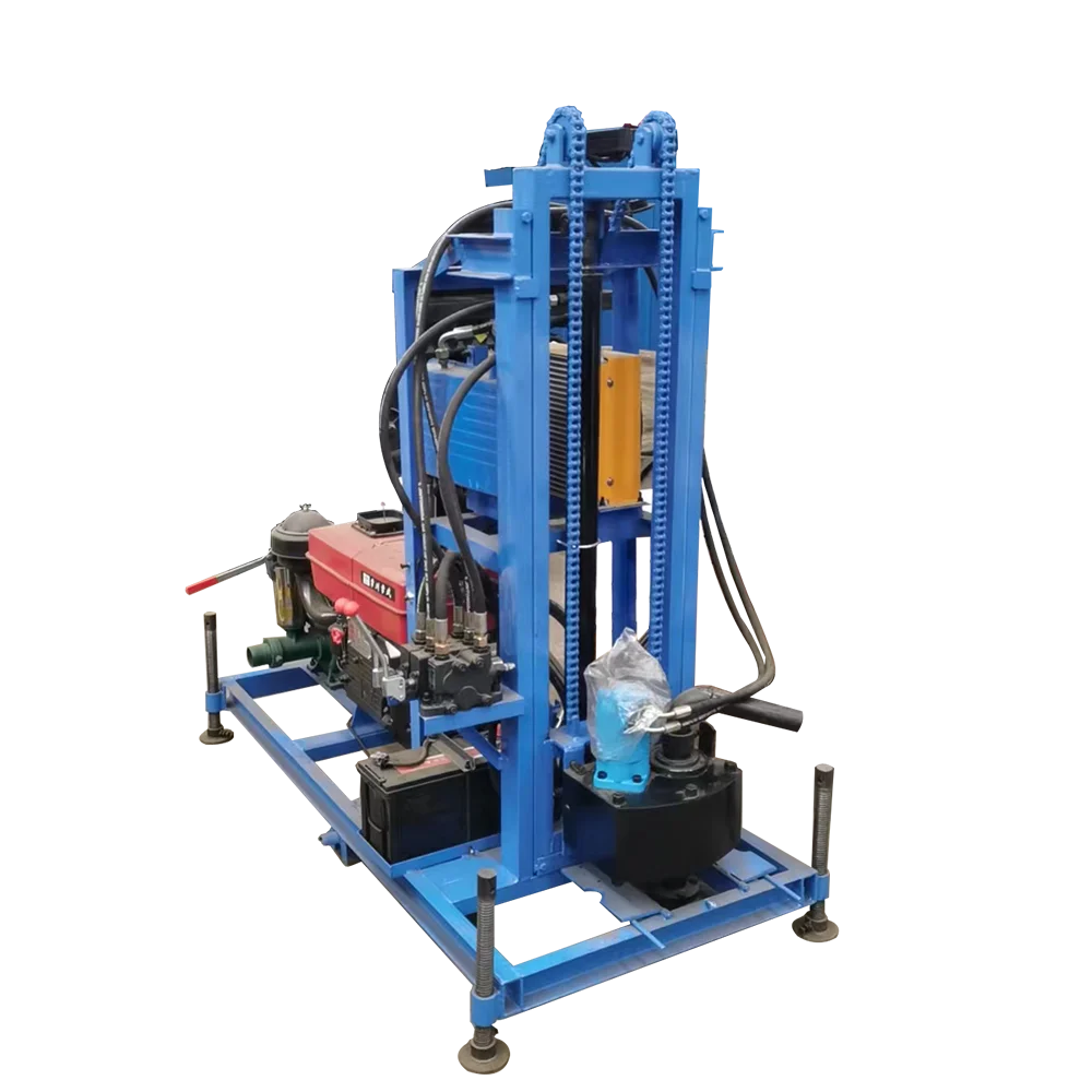 

Portable 100m Water Well Drilling Rig Machine Small Borehole Driller for Domestic Farm Use and Groundwater Access