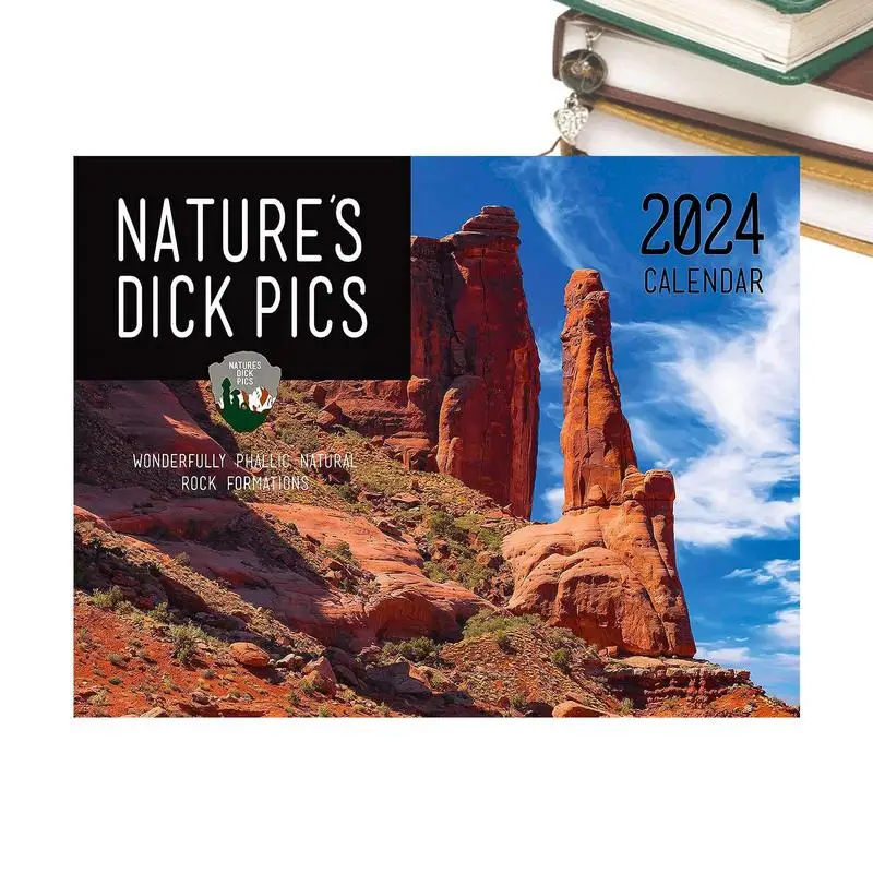 Funny Calendar 2024 Nature 2024 Calendar 12 Monthly Nature Prank Calendar 9.8 X 7.4 Open Hangable Thick & Sturdy Paper