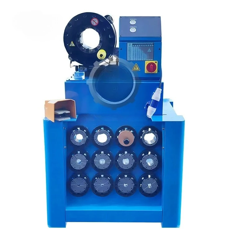 เครื่องจีบสายไฮดรอลิกแบบอัตโนมัติ ขนาด 2 นิ้ว แรงกดสูง ราคาโรงงานถูก 51 มม. P32