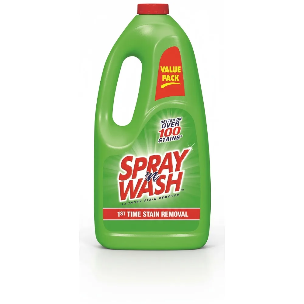 

Powerful Laundry Stain Remover Spray, Pre-Treat for Tough Stains, Safe for Colors, 360 fl oz (6 Bottles)