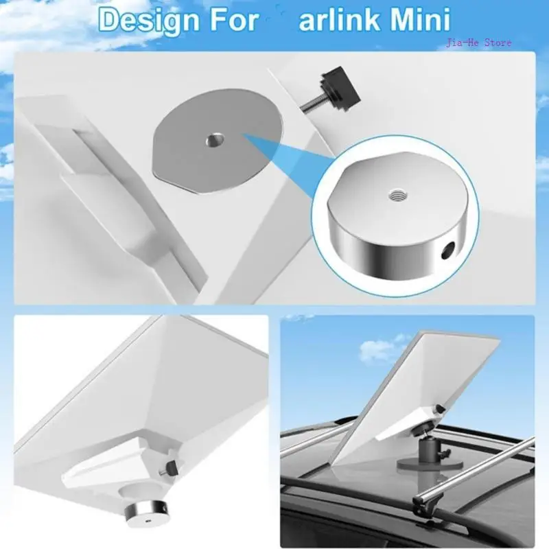 Adattatore per supporto per auto magnetico regolabile per accessori per supporto satellitare 83CF