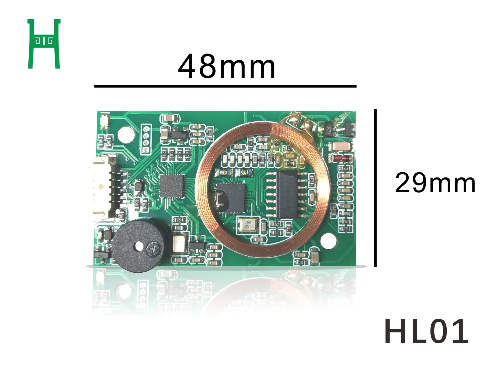 Access,5V，RFID, Output Wiegand26/34,UART， Card reader module, small form factor module，Hzccxz for HID Iclass UID ,H1D Proxy,