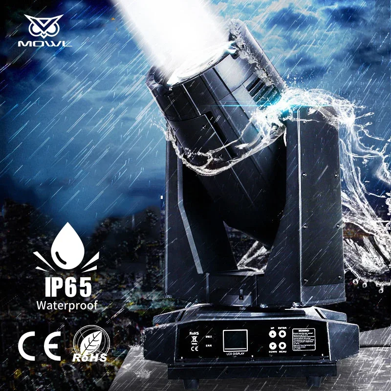 Waterproof IP65 350W 380W 440W 470W DMX Rotating Sky Beam Moving Head Light for Outdoor Stage Concert