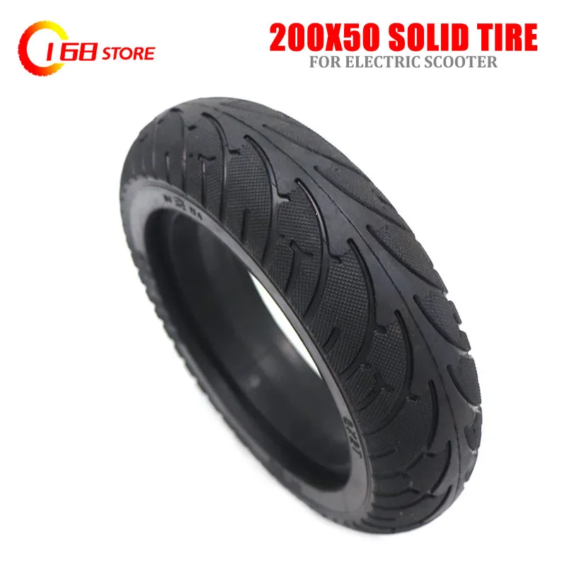 200x50 Solid Tire 8X2T For Speedway mini 4 Pro Rear Wheel 8 Inch Electric Scooter  RUIMA   PRO