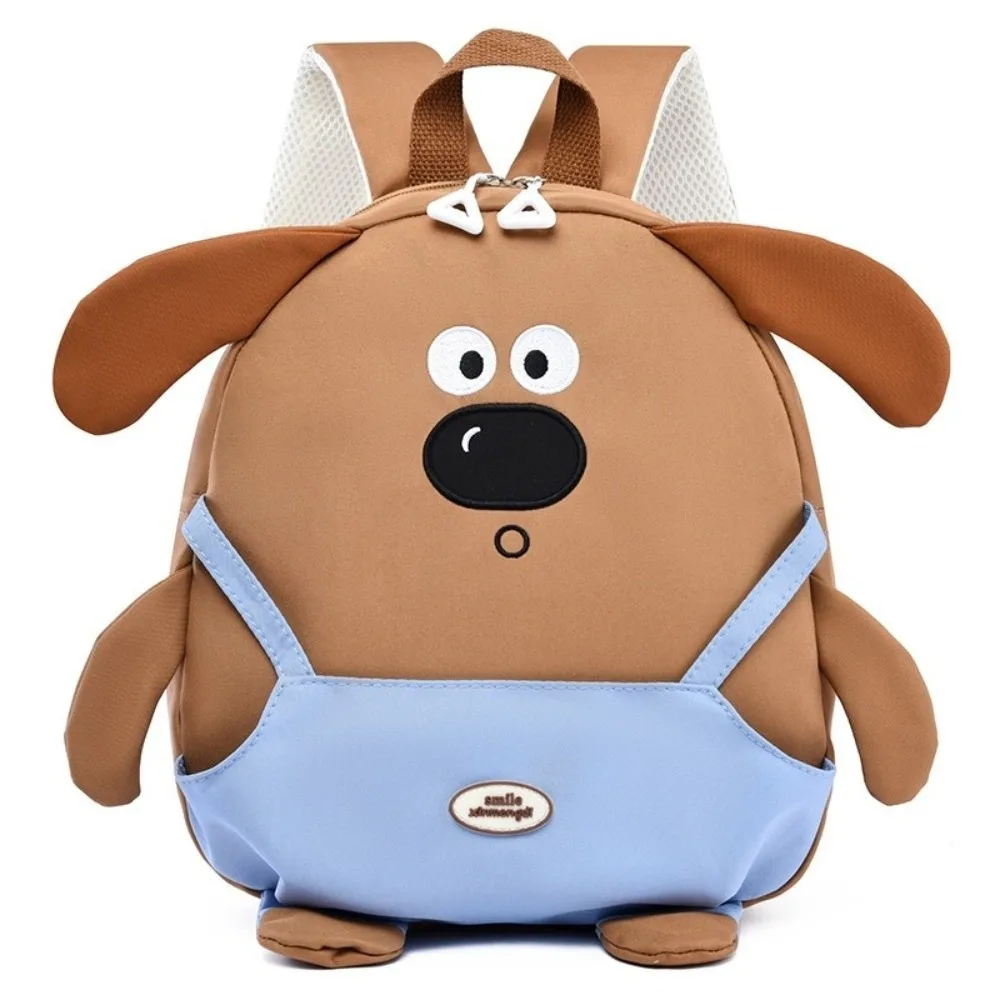 

Cute Cartoon Puppy Backpack Fashion Large Capacity Students Backpacks Adjustable Strap Zipper Girls School Bags Gift