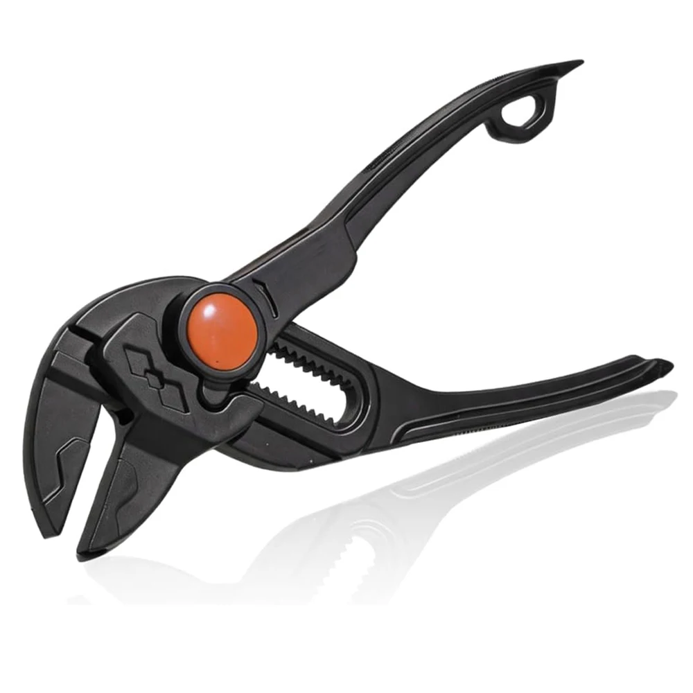 Multifunctional Plumbing Pipe Wrench 4 Inch Adjustable Water Pump Pliers Mini motorcycle repair tools High Hardness Hand Tool