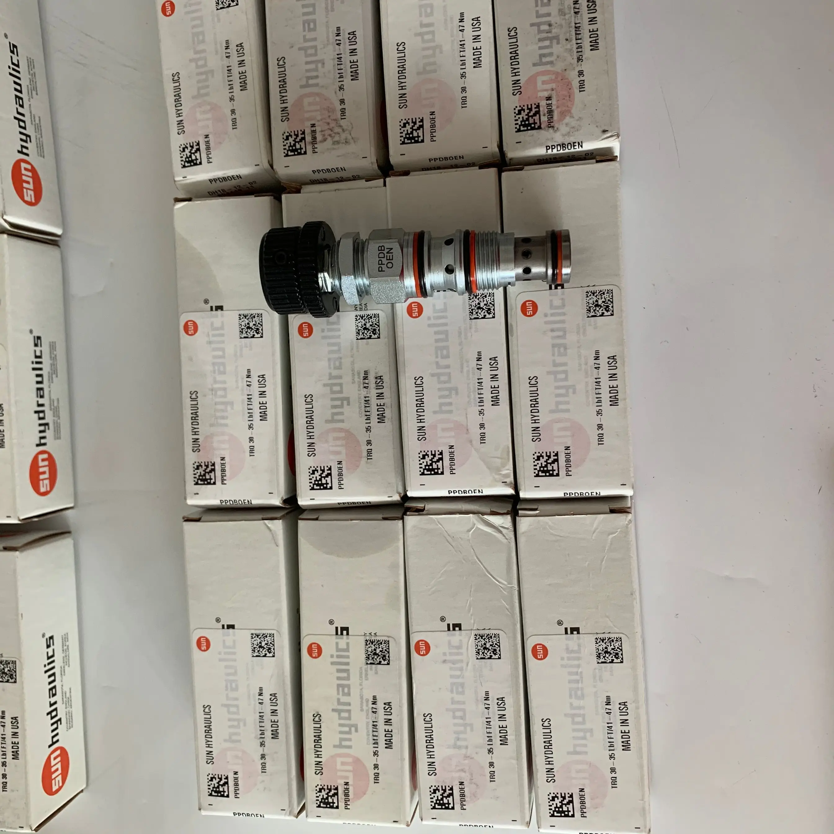 PPDB-OEN PPDBOEN PPDB OEN ECI SUN Hydraulics Original Genuine Pilot-operated, Pressure Reducing/relieving Valve Cartridge Valve