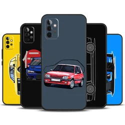 Rally Car Illustration Case For Samsung Galaxy A52 A72 A13 A33 A53 A14 A24 A34 A54 A15 A25 A51 A71 A12 A32 Cover