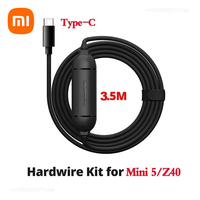 Xiaomi For DDPAI 5/Min 3/Z40/Z50 Hardwire Kit 12/24V Micro USB Type-C Car Hardkit Car DVR Dash Cam Camera Cable Parking Monito