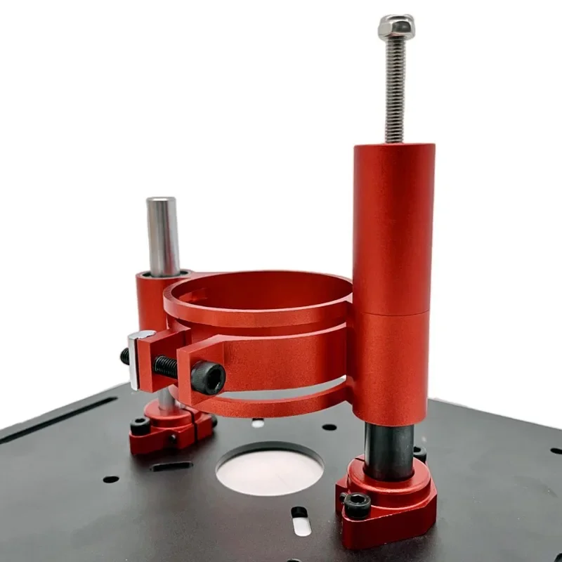 Second-generation flip-chip lifting base, aluminum alloy flip-chip plate, bakelite milling and trimming machine