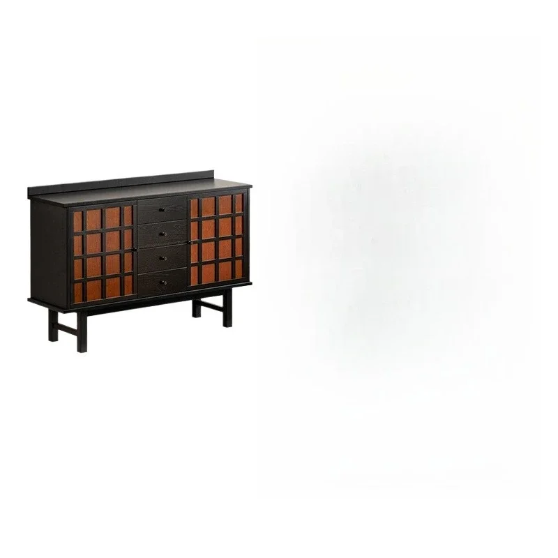 

Song Dynasty aesthetic new Chinese-style solid wood chest, bedroom storage, living room wall storage cabinet