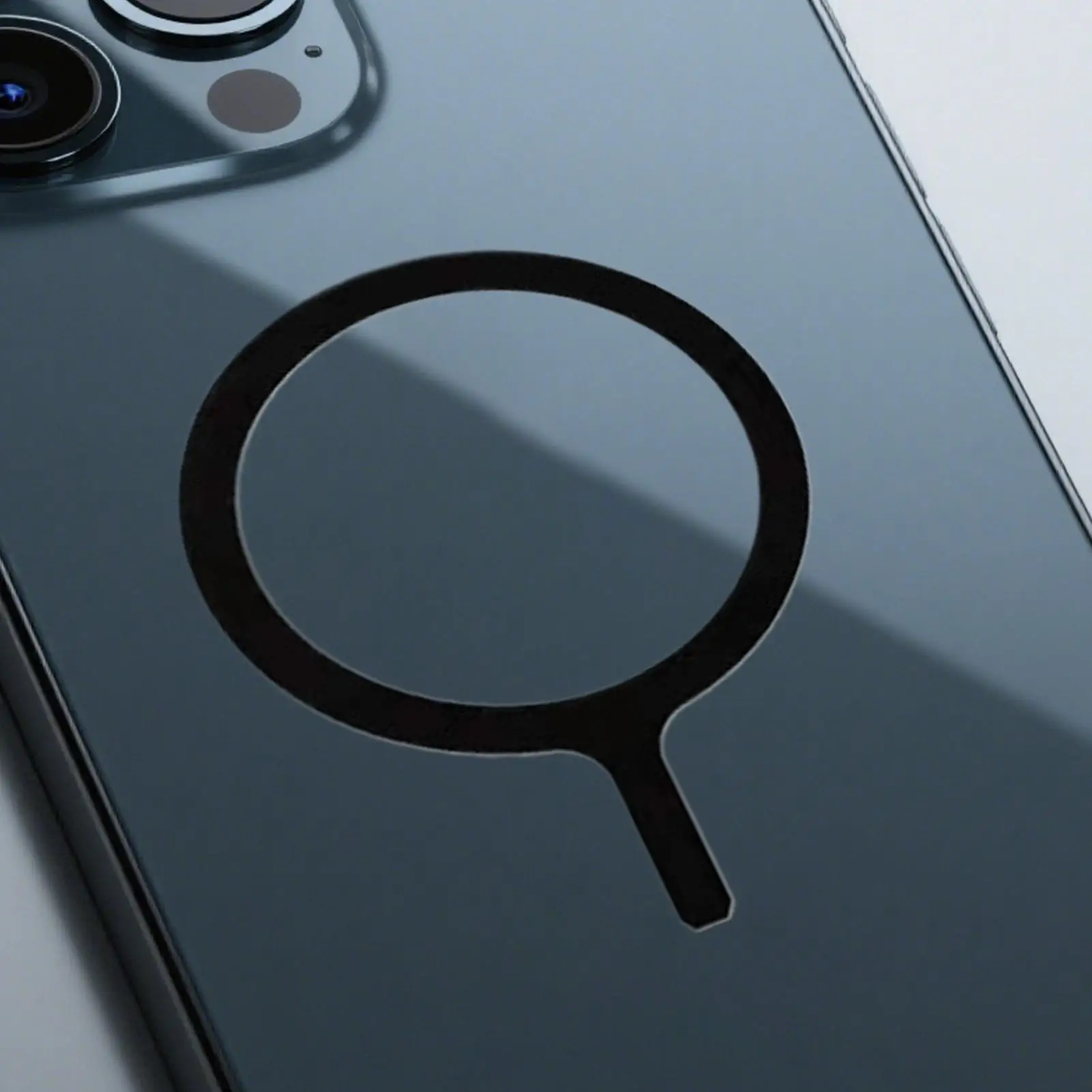 เคสโทรศัพท์แม่เหล็กเคสโทรศัพท์สติกเกอร์แม่เหล็กแผ่นแม่เหล็กไร้สายชาร์จ Mount สําหรับบ้านผู้หญิงผู้ชายกลางแจ้งห้องนอนโต๊ะ