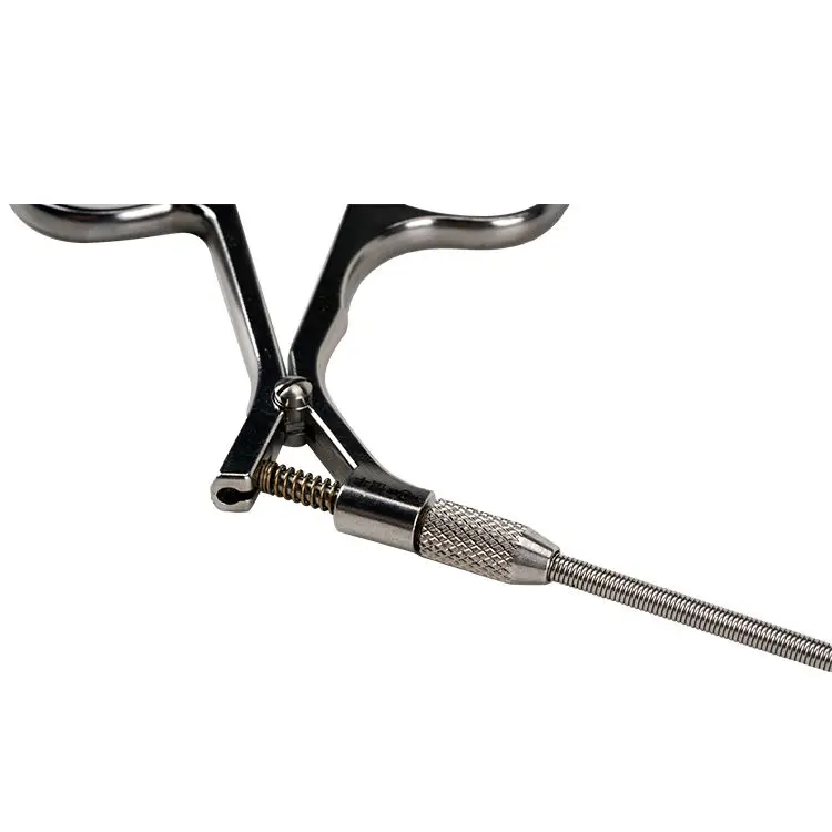 Hospitime Disc Forceps/Disc Ronguer/Biopsy Punch Forceps with Cup and Serration on Tips - Golden Handle Neuro Instruments