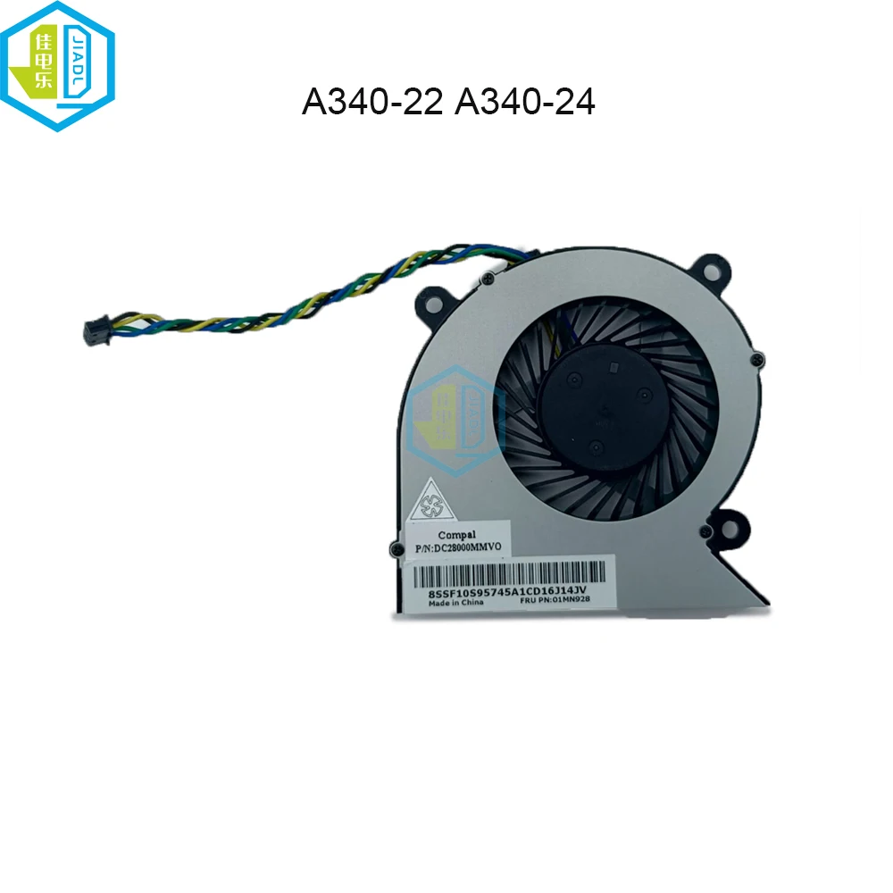 01MN928 CPU Cooling Fans Cooler For Lenovo A340 A340-24IGM 24IWL A340-22IGM A340-22IWL All-in-One BAZA0710R5M P102 DC28000MMV0