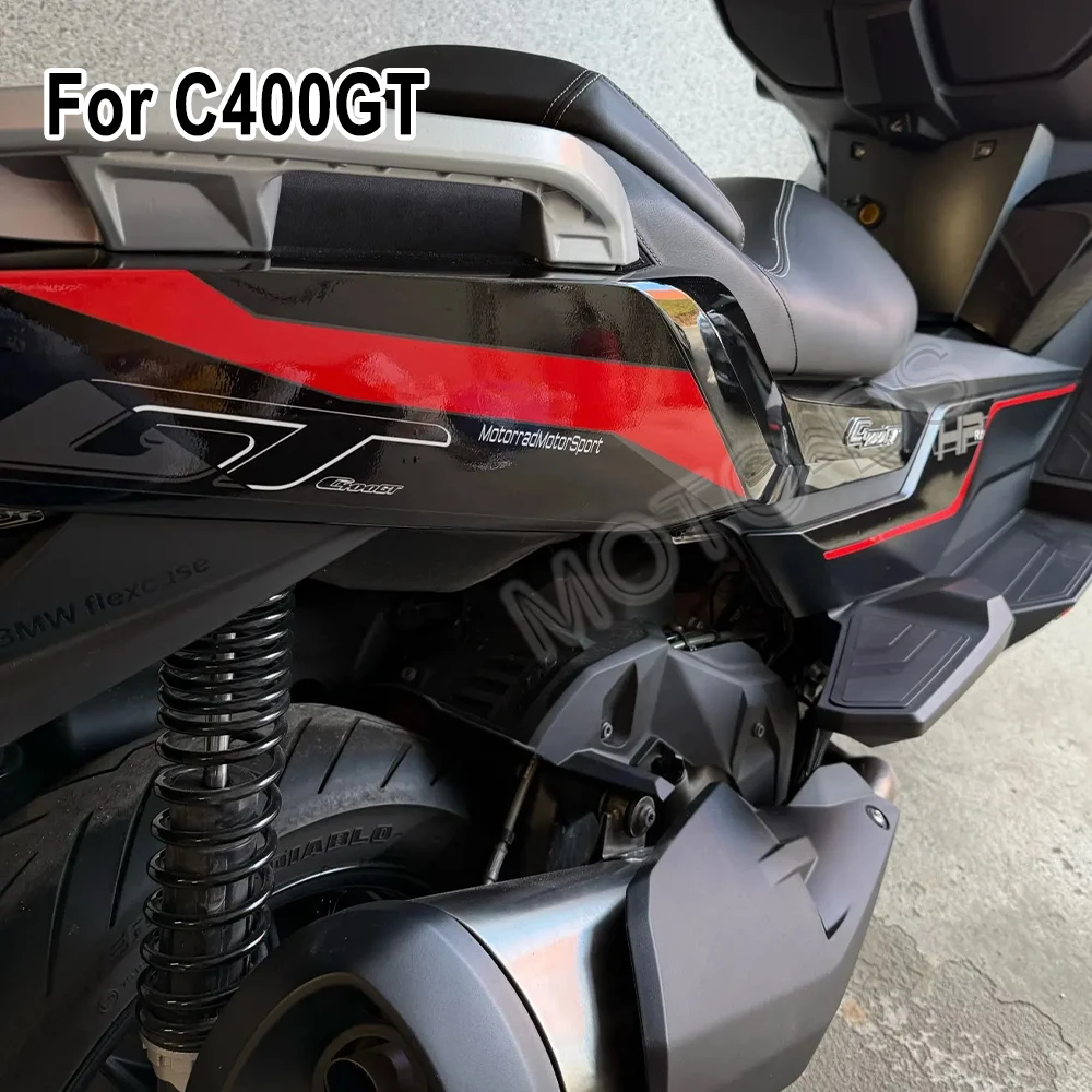 ل BMW C400GT C 400 GT C400 2019 2020 2021 2022 2023 2024 دراجة نارية هدية غطاء الحاجز حامي خزان الوسادة ملصقات مائي