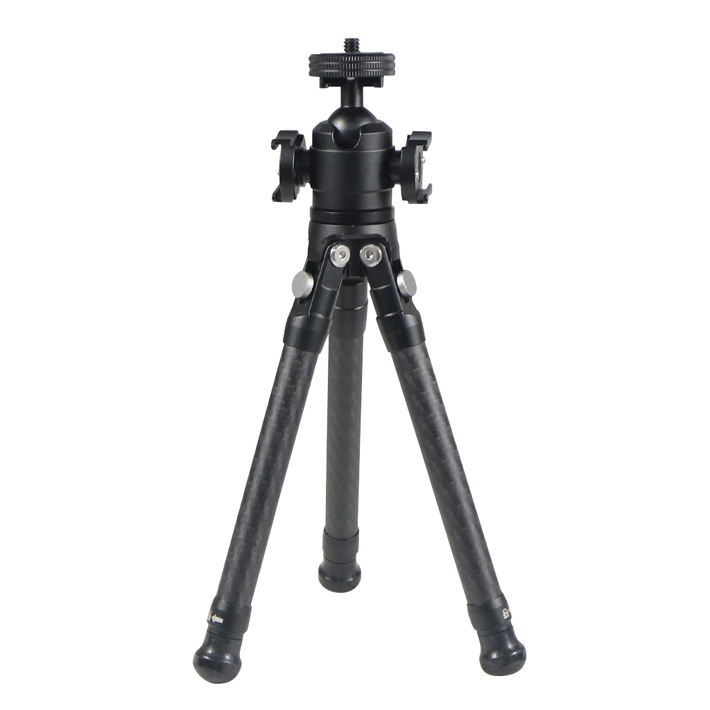 Mini Stativ Halterung Carbon Faser Desktop Ausziehbare Stativ Universal 1/4 "Schraube für DJI OSMO360 für Telefon DSLR Kamera – Detail 35