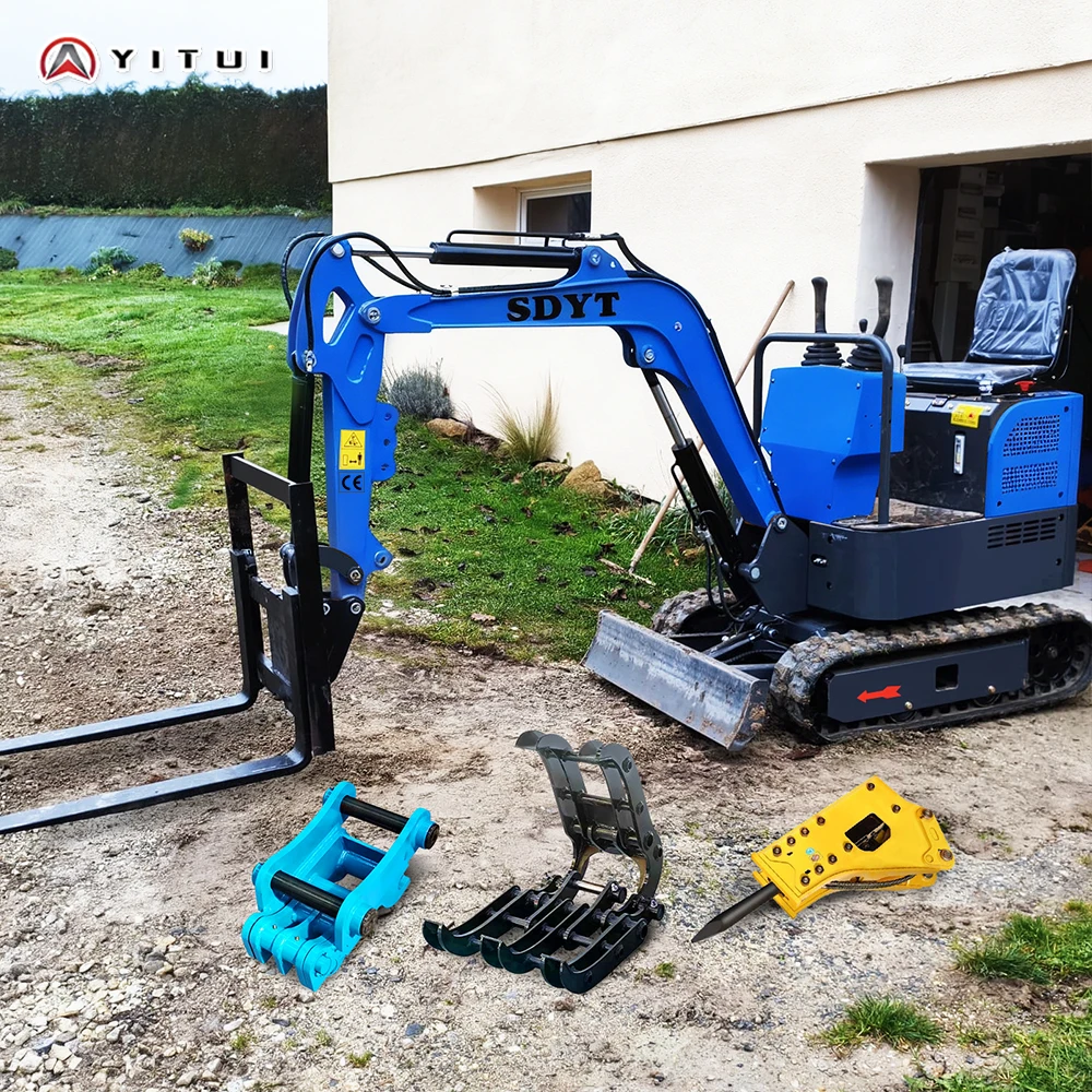 

Customized Mini Hydraulic Crawler Excavator Diesel-Powered Ranch Orchard 1.2 Ton Mini Digger Free Delivery Ce Epa Euro 5