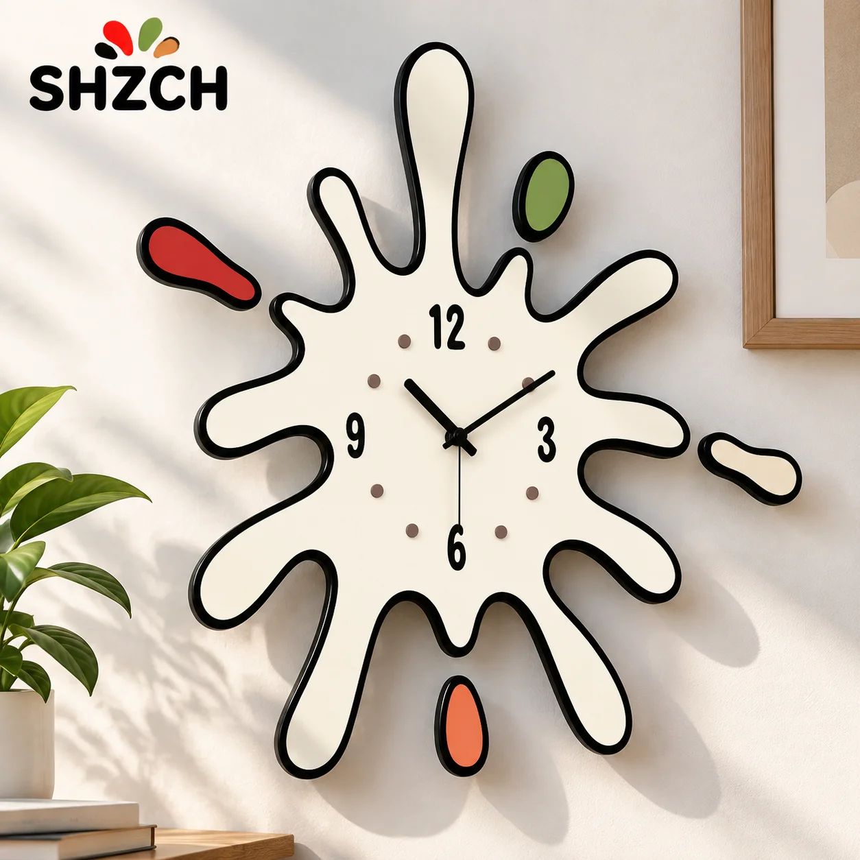 Cream Style Art Mural Wall Clocks Living Room Electronic Silent Modern Wall Clocks Decoration Bedroom Home Decor Wandklok LLWC