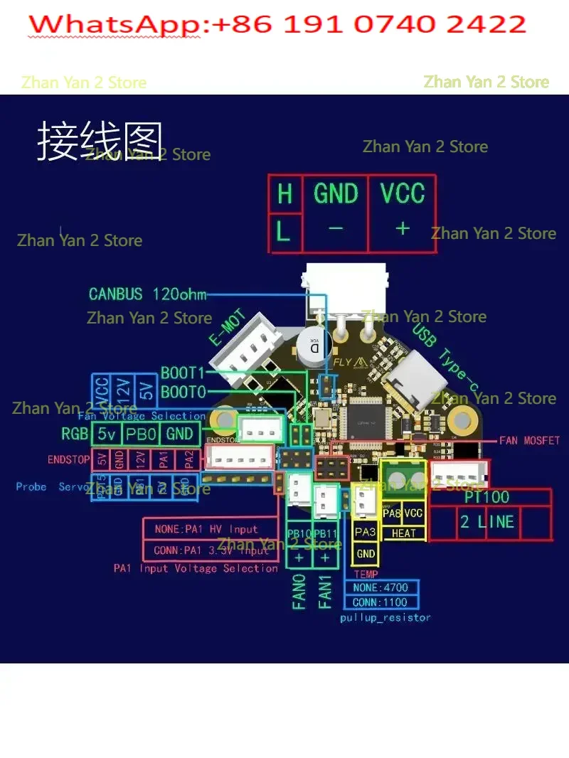 3D Printer Can SHT36 V2.0 Tool Headboard DIY KlIpper Expansion