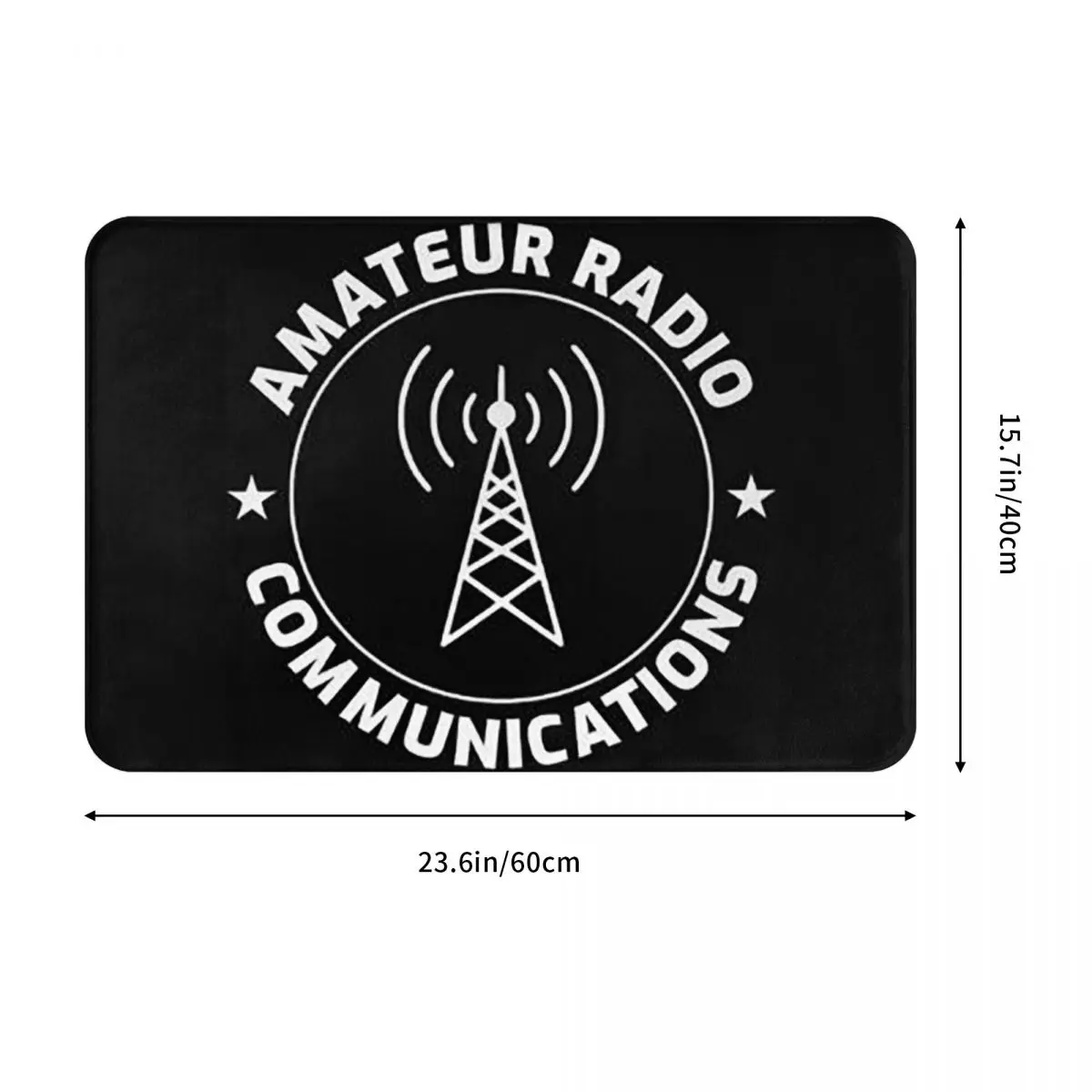Amateur Ham Radio Operator Gift Doormat Sand Scraping Carpet Rug Kitchen Entrance Home Floor Mat for Balcony Footpad Mats