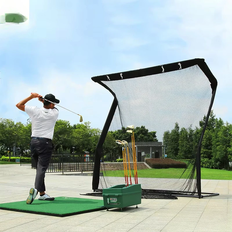 Factory Directly Sell Customized Portable Return Golf Z Shaped Golf Net Practice Hitting Net Returns Ball