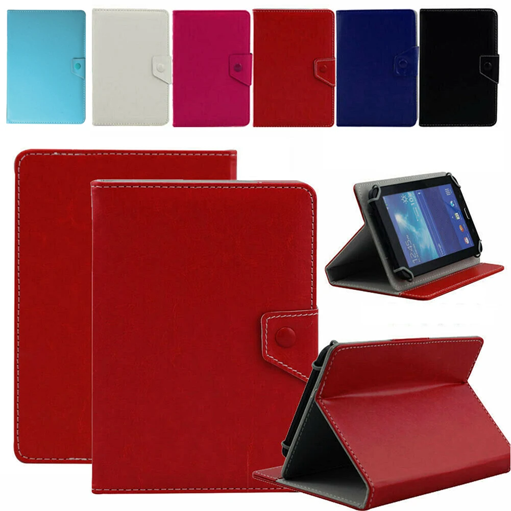 New Protective Shell Universal Tablet Case Leather Flip Stand Cover For Samsung- Huawei Android Tablet 7 8 10.1 inch Flip Stand