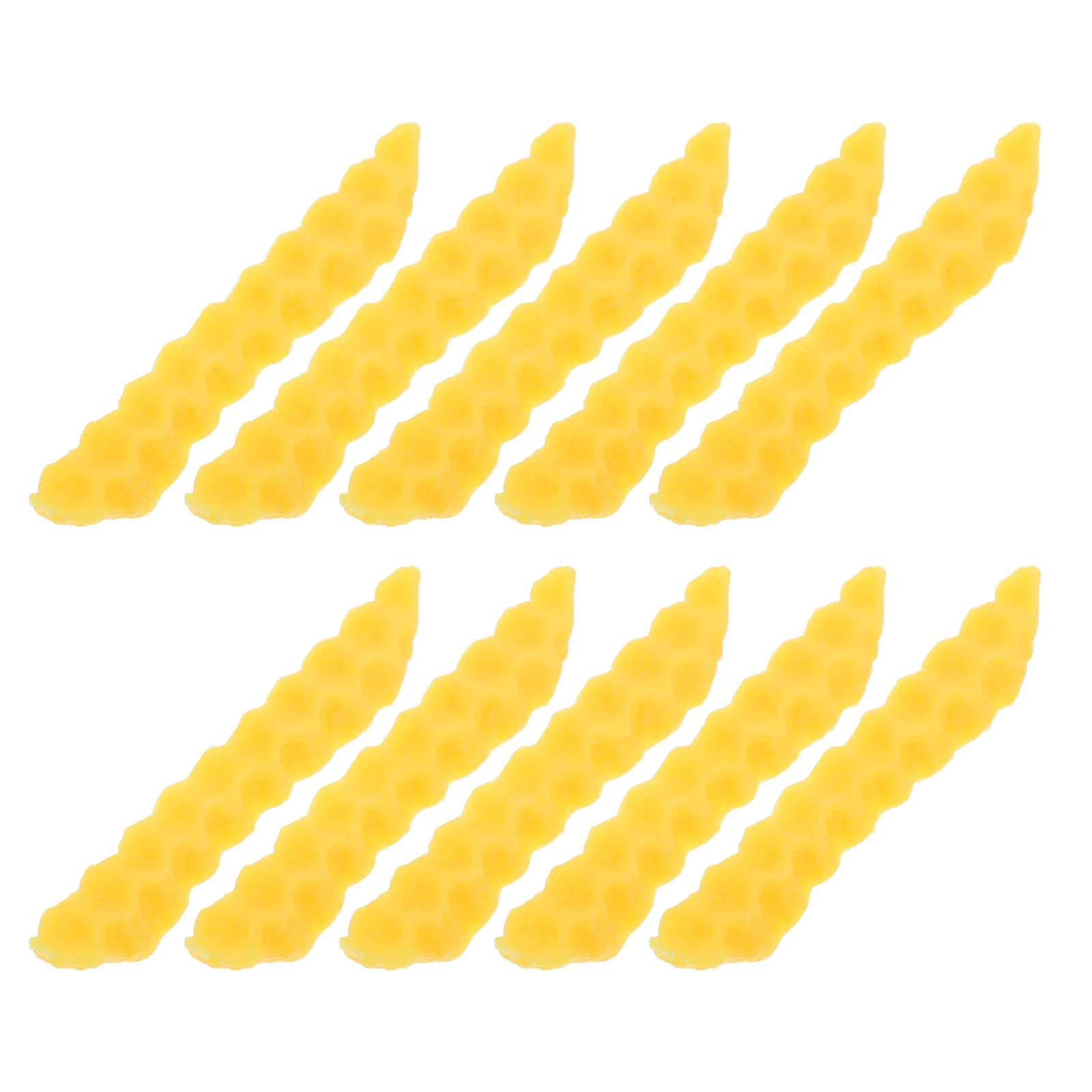 

10 Pcs Restaurant Fake French Fries Realistic Food Pvc Kitchen Decoration Photography Child Chicken