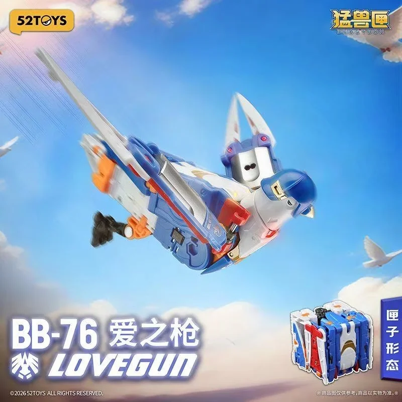 52toys Beastbox Bb-76 Lovegun Peace Dove Transforming Animal Mecha