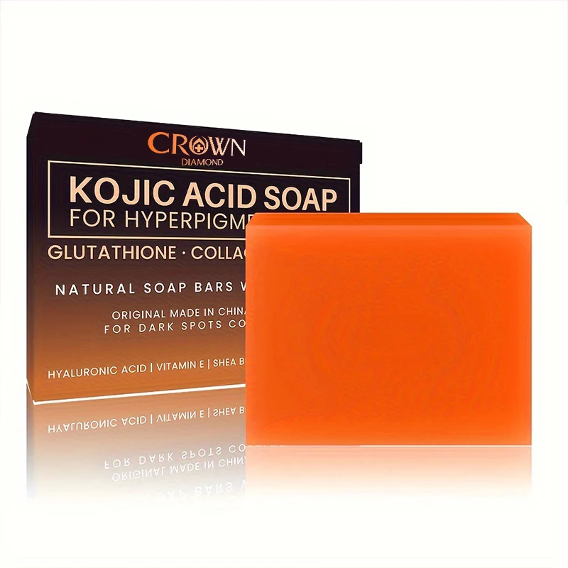 1/2/3pcs Kojic Acid Dark Spot Freckle Remover Soap Bars Retinol Anti Aging Whitening Hand Make Brighten Soap For Underarm