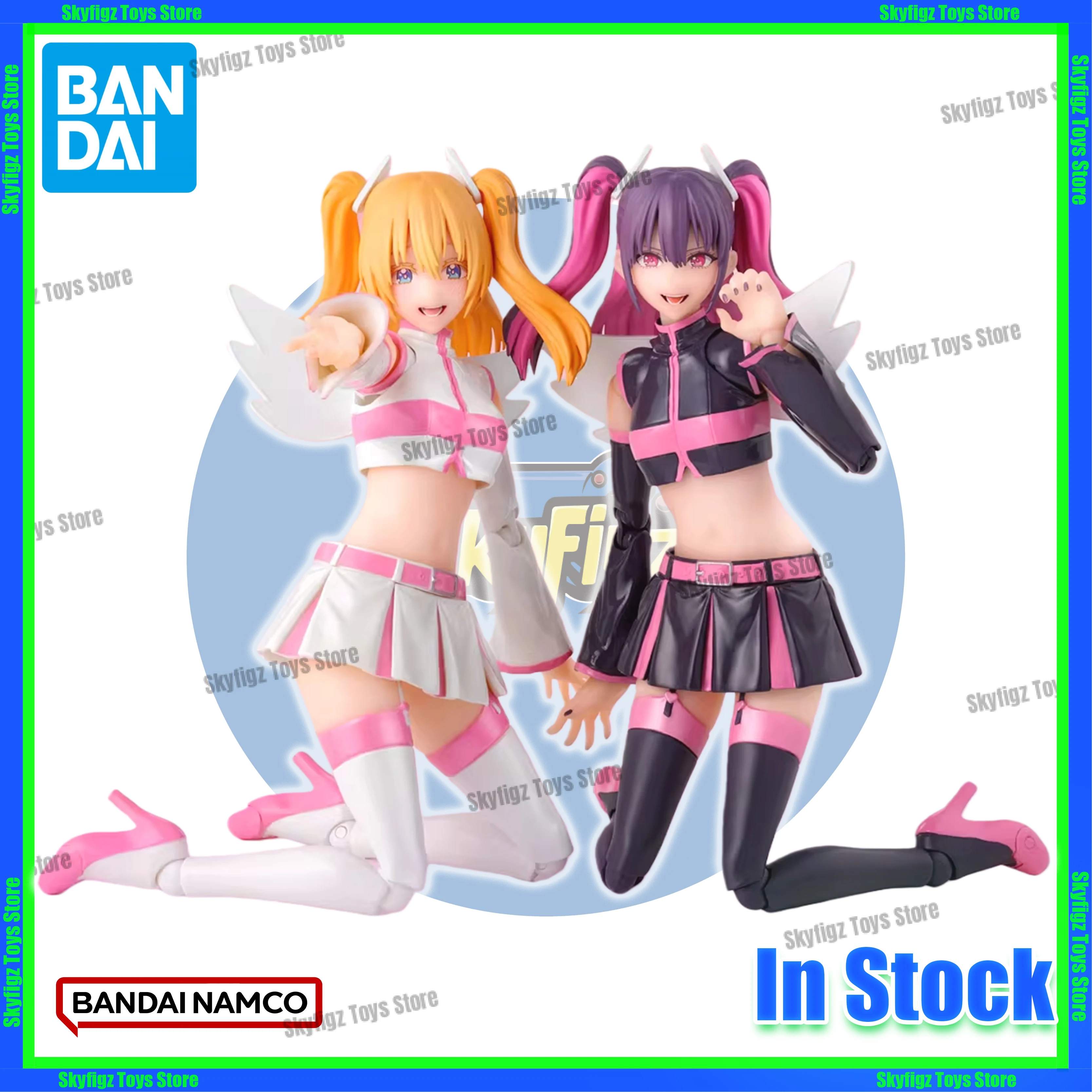 

В наличии и в наличии Bandai SHF 2,5-мерное искушение Lilisha Mihuali Angel Sky Team подвижная фигурка коллекция подарок