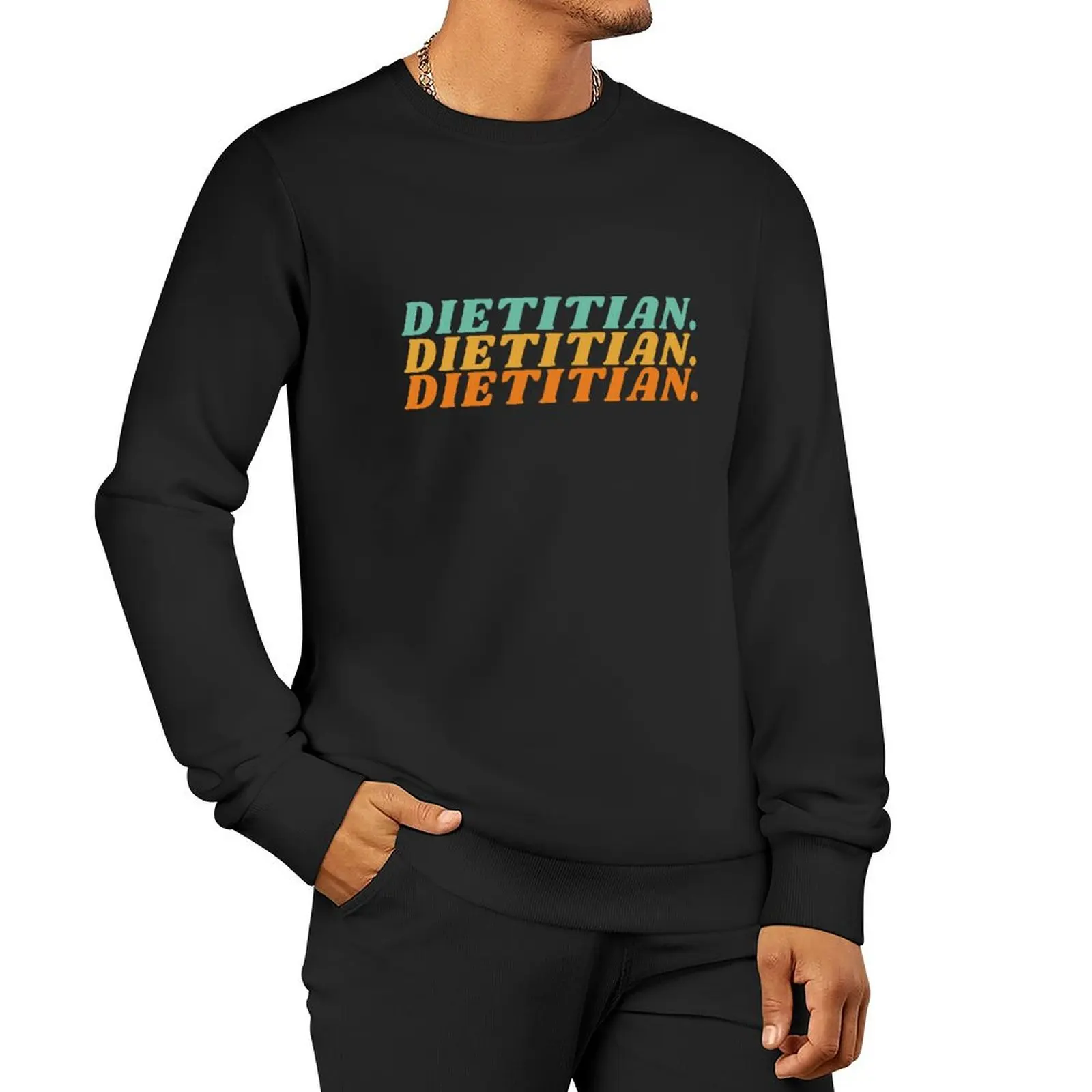 

Dietitian Pullover Hoodie men's clothes sweatshirts for men