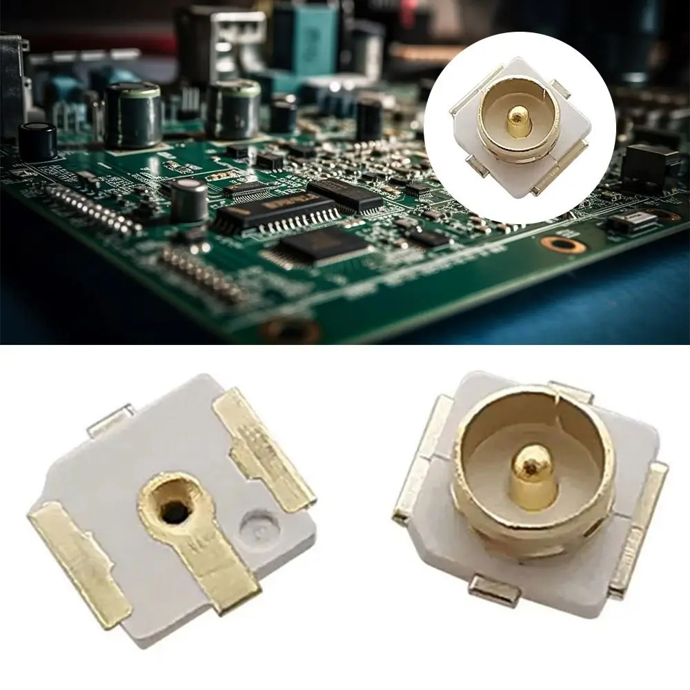 UFL Seat U.FL IPEX / IPX SMT Connector U.FL-R-SMT RF Coaxial Connectors SMD IPX Male Socket MINI Card Antenna Pedestal