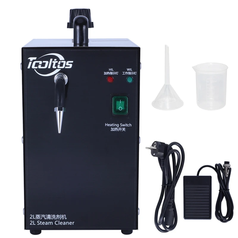 

2L steam cleaner direct injection steam 1300W jewelry jewelry dental cleaning all-in-one small machine steam machine