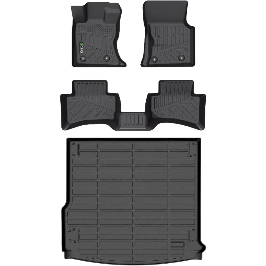 

Изготовленные на заказ коврики для грузовых вкладышей для Range Rover Velar 20212025 Всепогодная защита с противоскользящим дизайном из ТПЭ для F