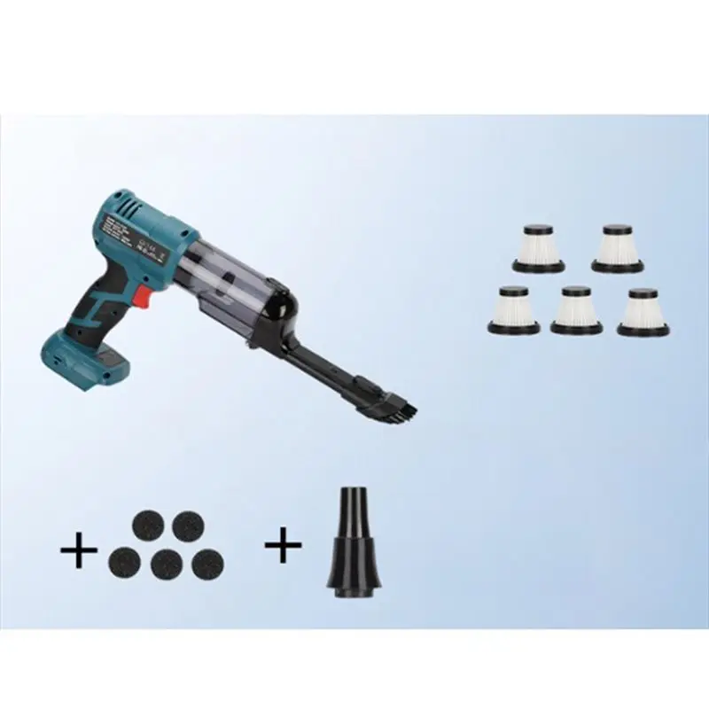 2025 Trend Wireless Mini Electric Vacuum Cleaner Handheld Blower For 18V Battery Home Cleaner