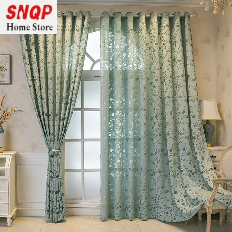 

Modern Minimalist Hollowed-out Light-proof Screen Curtains Curtains for Living Dining Room Bedroom Blackout Curtains Simple Ljl