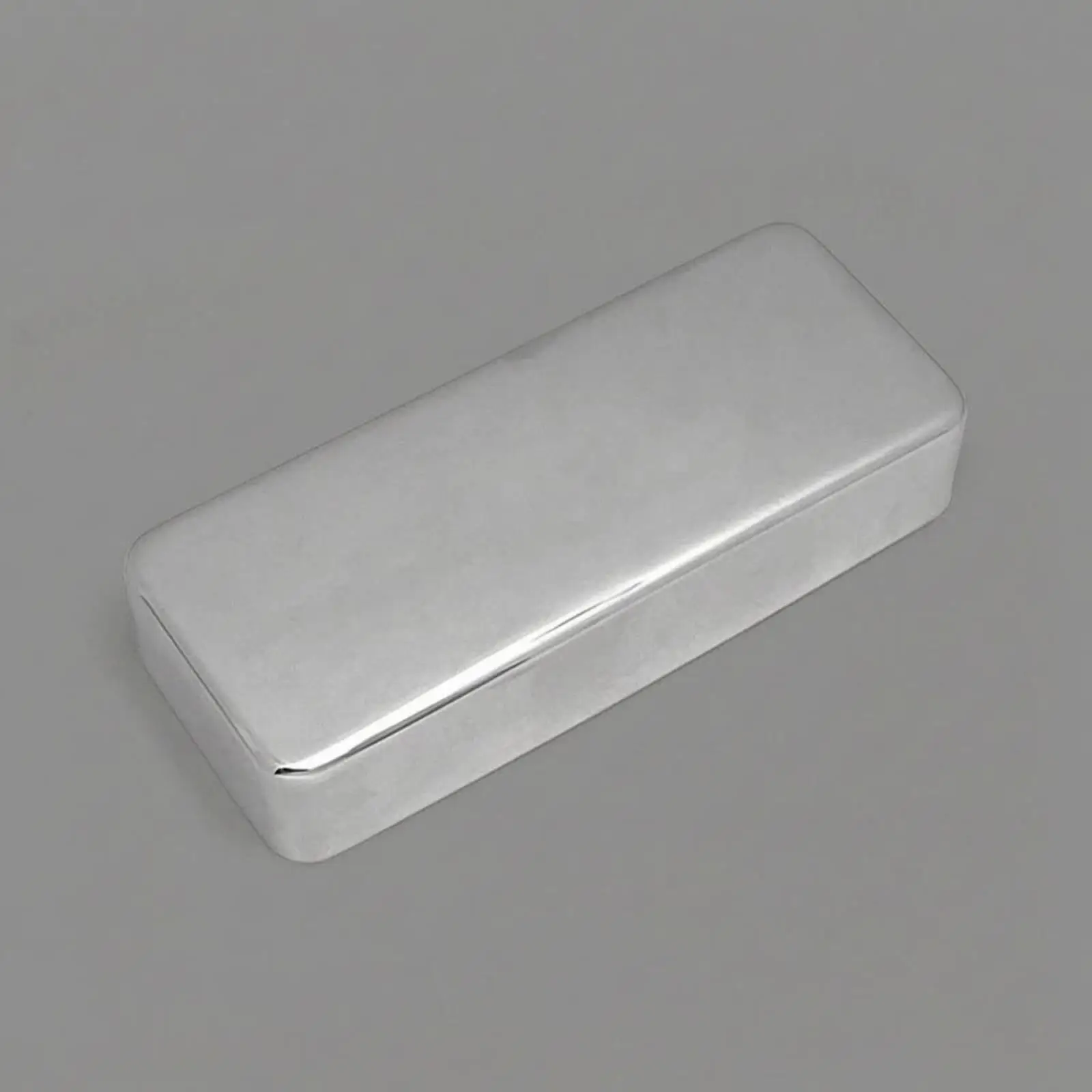 Smooth Silver Tone P90 Style String Pickup Cover Electric Guitar Pickup Module for Organized Install