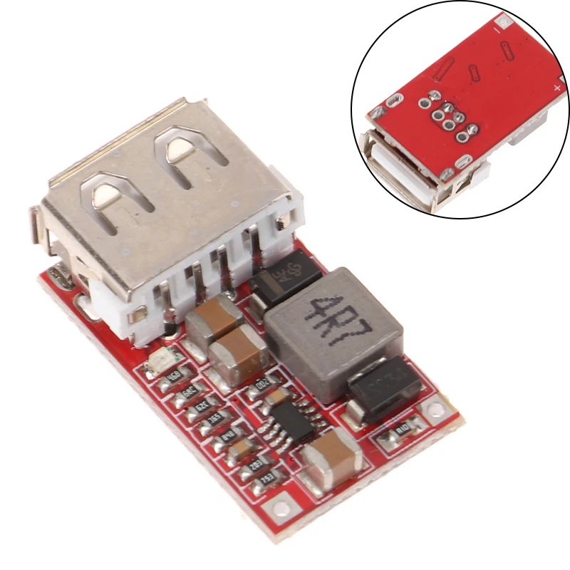 Nuovo 6-20V 24V 12V a 5V 3A USB Step Imbottiture Modulo Caricatore Del Telefono Mini DC-DC Step Up Boost Modulo di Alimentazione Convertitore Buck Regolabile