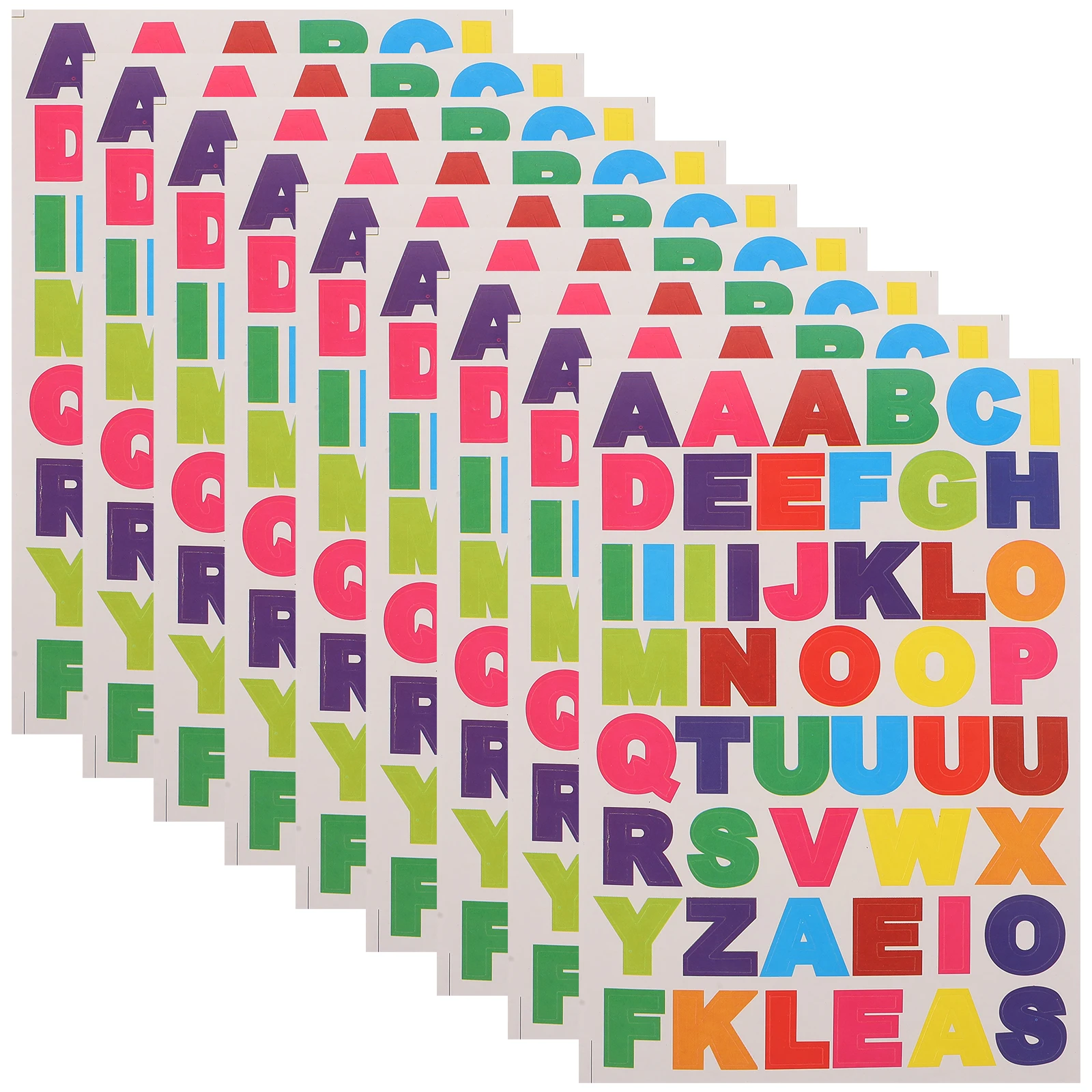 

Letter Stickers Alphabet Decals Scrapbooking Diy Adhesive Stick On Letters For Mailbox Crafts Decor Dustbin