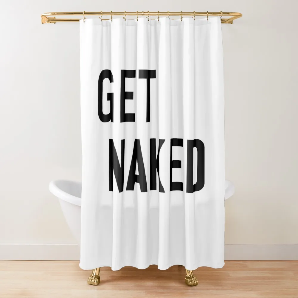 

GET NAKED Shower Curtain Shower For Bathrooms Shower For Bathroom Set Window Waterproof Curtain