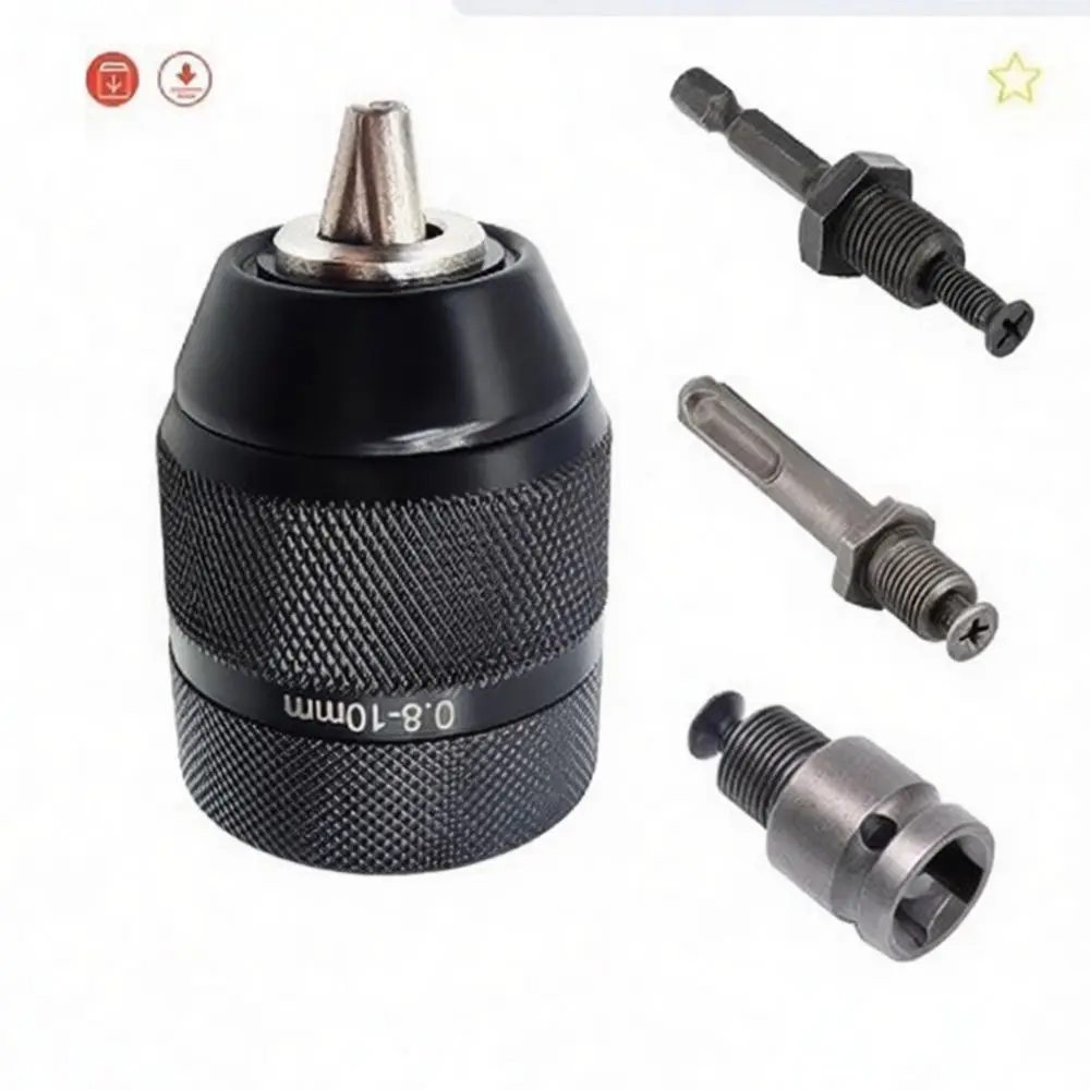 Sanou Electric Wrench Chuck Adapter Converter For Power Drill Impact Driver Socket Attachment Metal Construction Repair Tool Kit