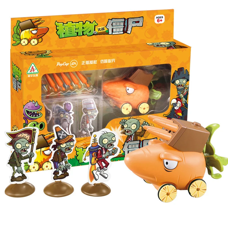 Genuine Licensed Plants vs Zombies 2 Mechanical Shark Wild West Gargantuar New Toy Figures Game Figures Model Kids Gifts For Boy