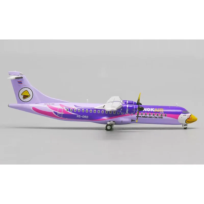 

JC Wings Diecast 1/400 Scale Thai Bird Air ATR72-500 HS-DRD LH4257 Alloy Aircraft Model Collectibles Decorated Gift Toys