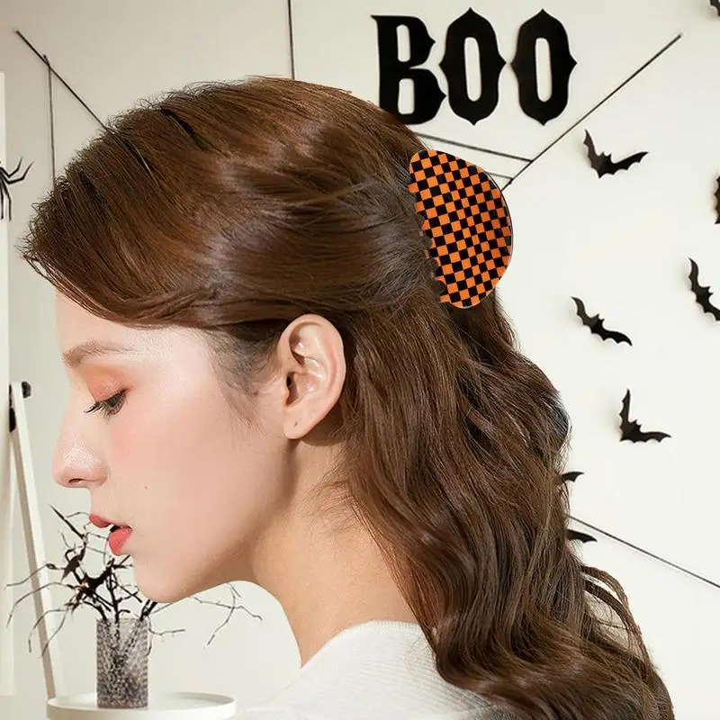 Halloween Theme Styling Hairpin para mulheres e meninas, clipes de cabelo antiderrapantes, rabo de cavalo, Cosplay Party Hairpin