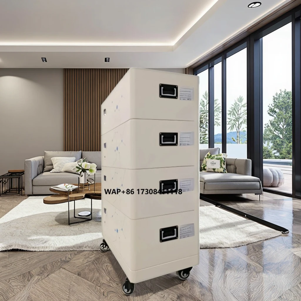 Stackable Home Energy Storage System Hybrid Grid 48V 51.2V 10KWH-50KWH Solar Energy Storage Lithium Battery Storage