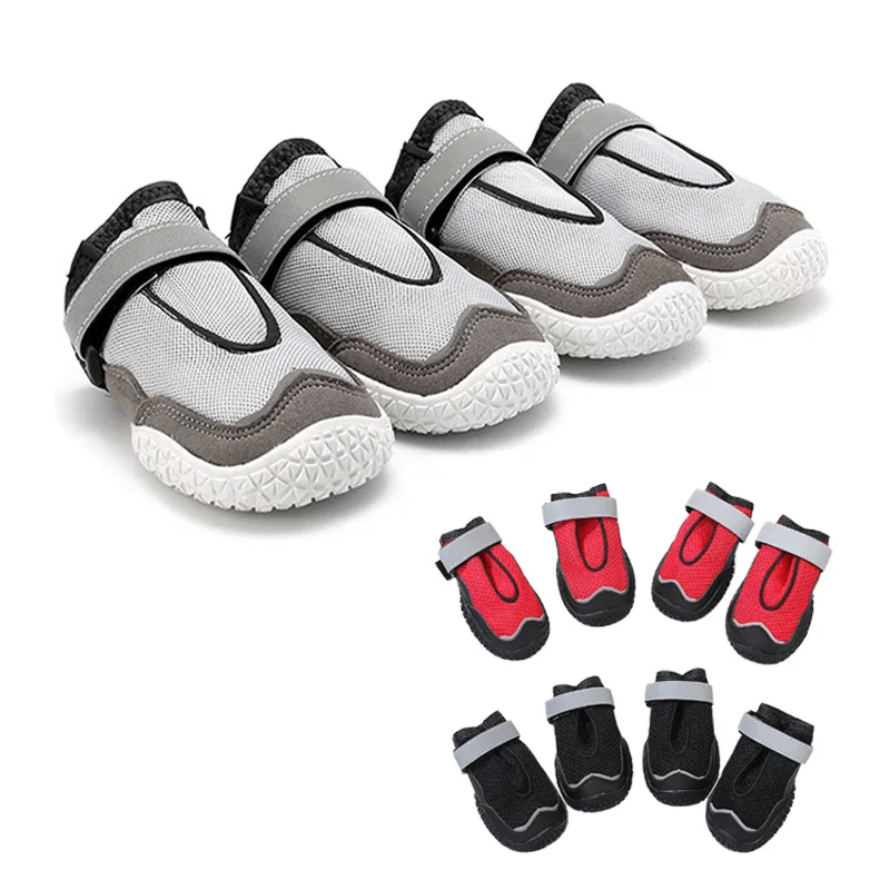 Custom OEM/ODM Anti-slip Environmentally Friendly Material Pet Shoes Luxury New Design Dog Boots Waterproof Shoes for Dogs