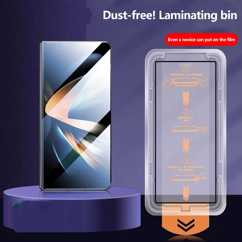 

Защита для экрана без пыли для Samsung Galaxy Z Fold 6 5G Fold 6 5 4 3 2 Full Cover HD пленка из закаленного стекла