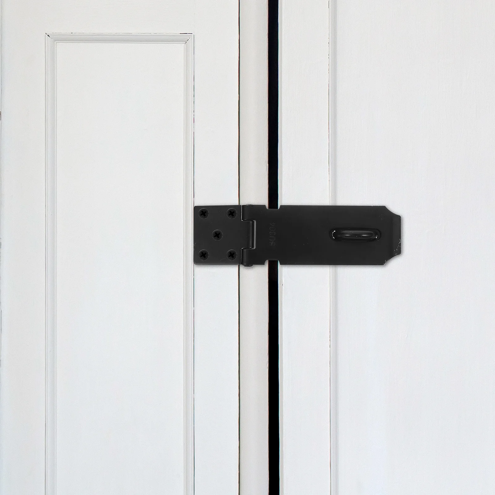 2 مجموعات الفولاذ المقاوم للصدأ غلق بمشبك مزلاج الثقيلة الحظيرة مزلاج الباب تسليط قفل قفل المفصلي بوابة قفل الأجهزة الباب غلق بمشبك قفل