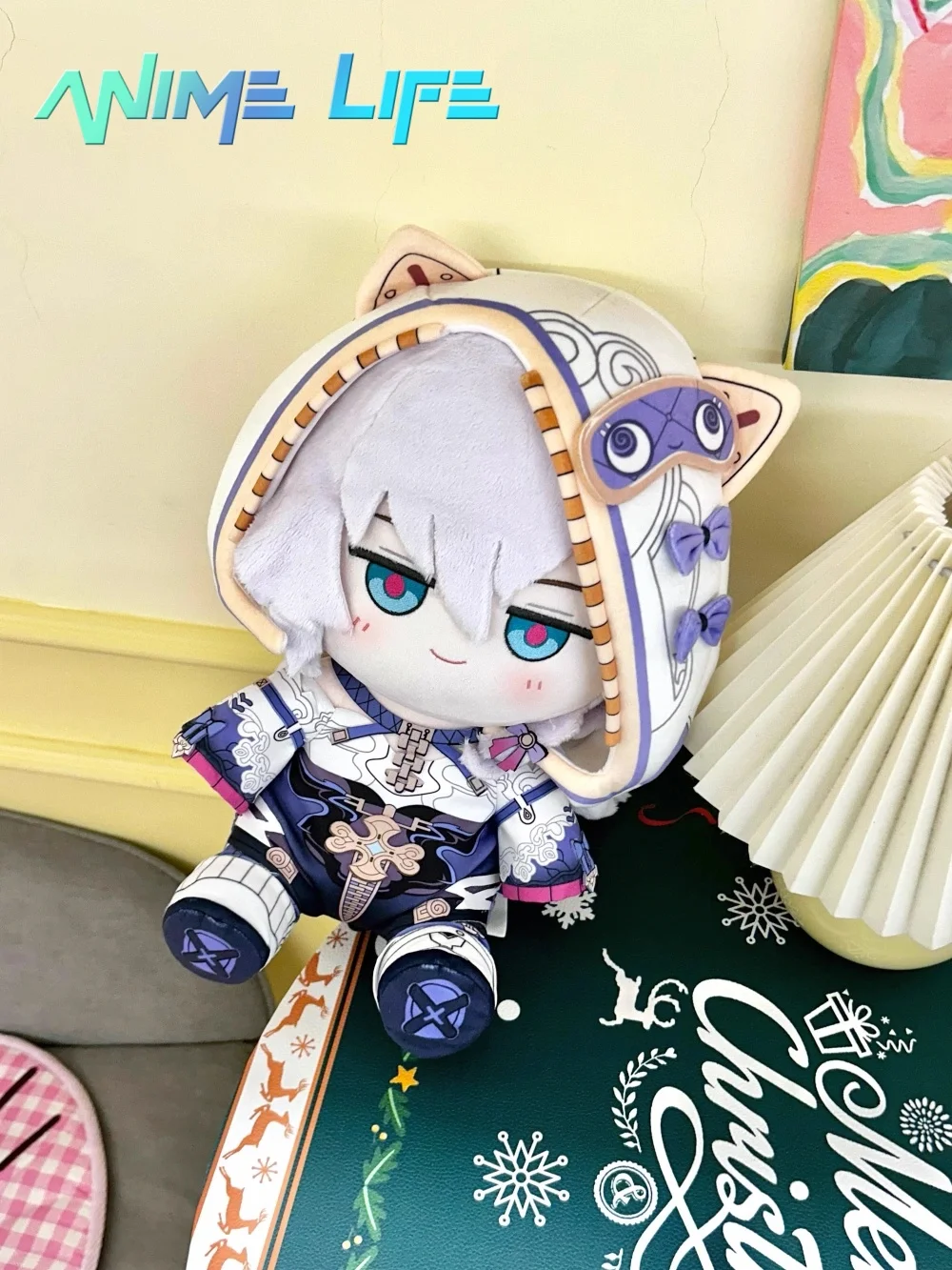 

Plushie Honkai Impact 3rd Delizia Apokalypse 30cm Doll Toy Sitting Body Clothes Costume Dress Up Game Pillow Cosplay