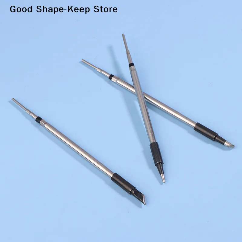 dailyStainless Steel Soldering Iron Ceramic Heating Core Soldering Iron Tip Tip Horseshoe Tip Round Pointed Tool Accessories